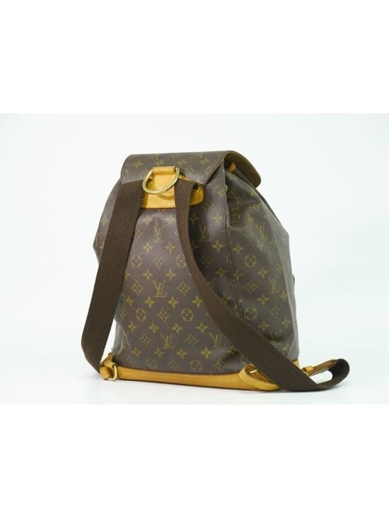 Louis Vuitton Montsouris GM Monogram Rucksack Sac Backpack Brown main image 5